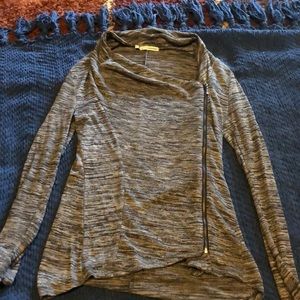 Asymmetrical cardigan